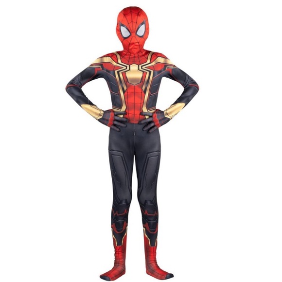 Spider-Man Kids Costume - Red and Black - Picture 3 of 9